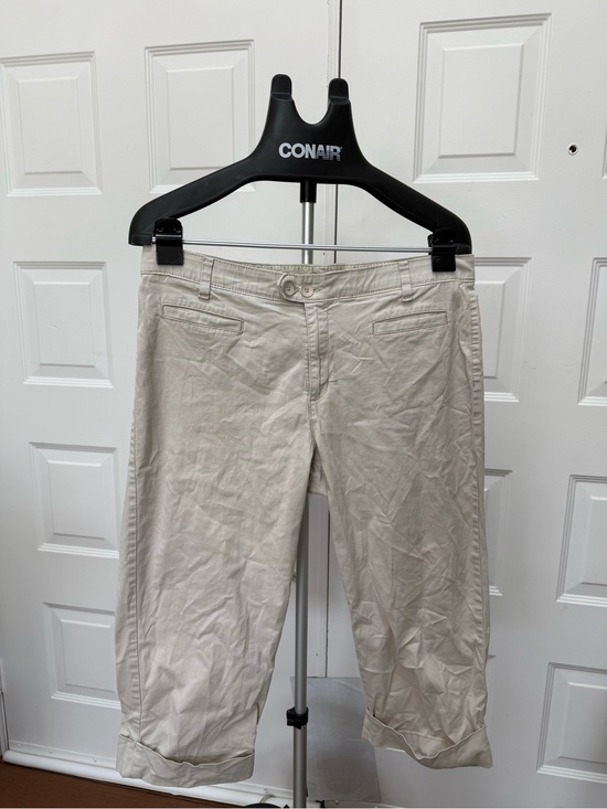 Bandolino Pants - Bandolino Light Beige Casual Chino Pants